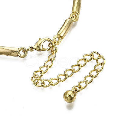 Electroplated Alloy Link Bracelets BJEW-T012-005-RS-1