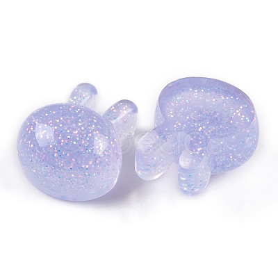 Transparent Epoxy Resin Bunny Decoden Cabochons CRES-P035-03A-1