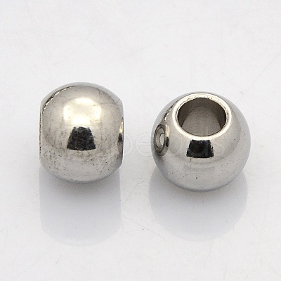 Tarnish Resistant 304 Stainless Steel Rondelle Spacer Beads STAS-N020-19-1