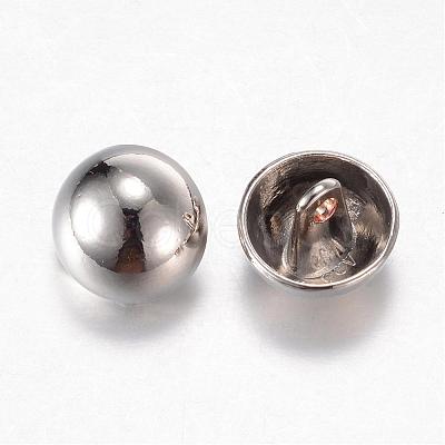 Alloy Shank Buttons BUTT-D054-20mm-06P-1