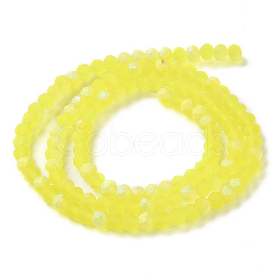 Transparent Glass Beads Strands EGLA-A044-T2mm-MB29-1