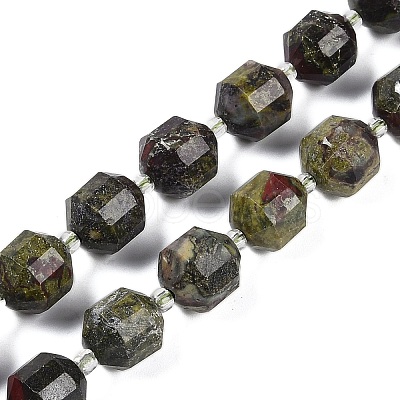 Natural Dragon Blood Beads Strands G-O201B-138G-1