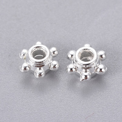 Tibetan Style Spacer Beads X-TIBEB-E026-S-1