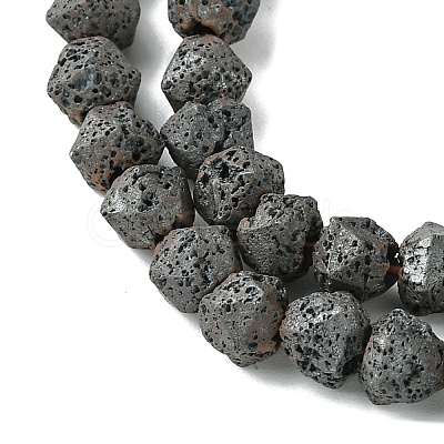 Natural Lava Rock Beads Strands G-H020-O02-01-1