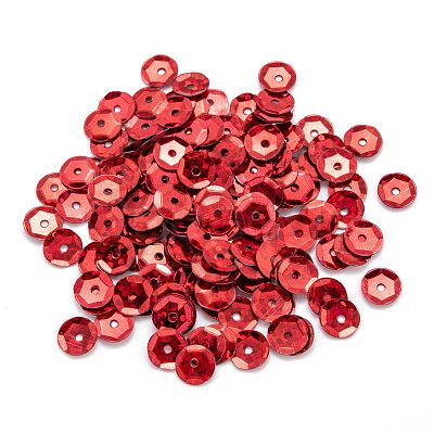 PVC Paillette Beads PVC-A003-002B-12-1