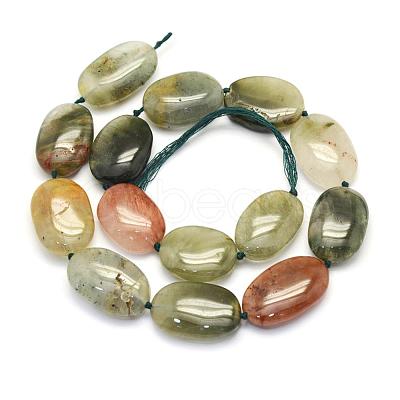 Natural Quartz Bead Strands G-E395-16A-1