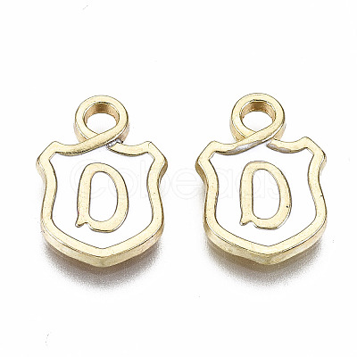 Alloy Enamel Charms ENAM-T012-03D-RS-1