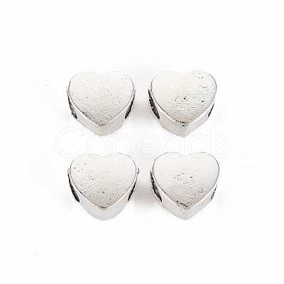 Tibetan Style Alloy European Beads TIBEB-N007-015-1