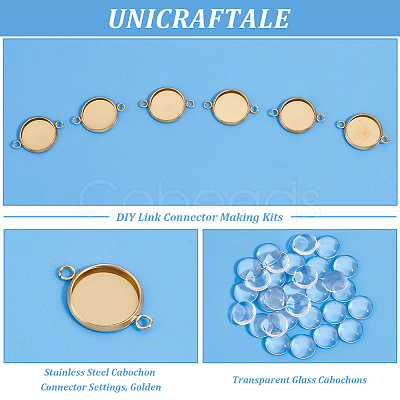 Unicraftale DIY Link Connector Making Kits STAS-UN0005-22-1