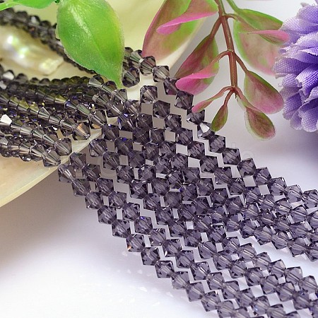 Faceted Imitation Austrian Crystal Bead Strands G-M180-10mm-22A-1