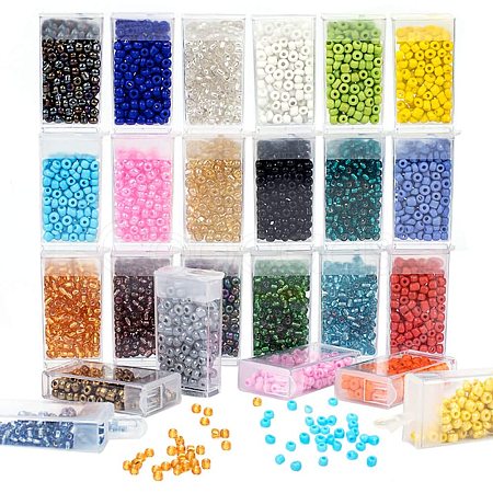 Glass Seed Beads SEED-PH0012-21-1