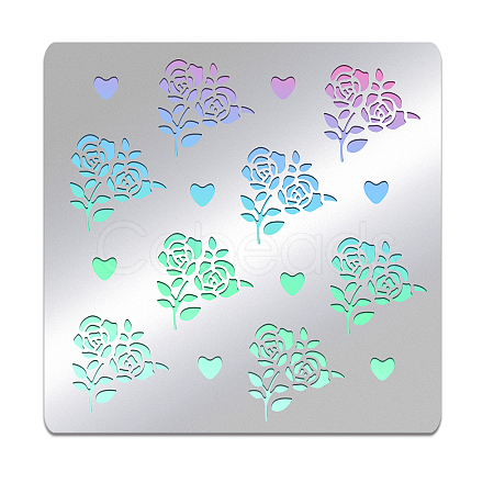 Stainless Steel Cutting Dies Stencils DIY-WH0279-138-1