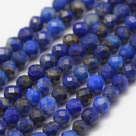 Natural Lapis Lazuli Beads Strands G-K182-2mm-04-1