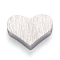 Tarnish Resistant 304 Stainless Steel Charms, Heart, Stainless Steel Color, 6x8.5x3mm, Hole: 1.8mm