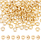 Unicraftale 100Pcs 304 Stainless Steel Spacer Beads, Flat Round, Golden, 4x2mm, Hole: 1.6mm