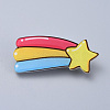 Acrylic Safety Brooches JEWB-D006-B02-1