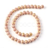Natural Mashan Jade Beads Strands X-G-F670-A22-8mm-2