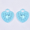 Transparent Acrylic Pendants X-TACR-T015-126-2