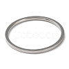 304 Stainless Steel Simple Plain Band Finger Ring for Women Men RJEW-F152-05P-2