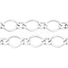 Silver Iron Handmade Chains Figaro Chains Mother-Son Chains X-CHSM021Y-S-1