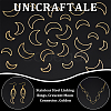 Unicraftale 36Pcs 3 Styles 201 Stainless Steel Linking Rings STAS-UN0056-45-5