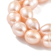 Natural Cultured Freshwater Pearl Beads Strands PEAR-P062-12A-4