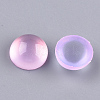 Translucent Resin Cabochons RESI-S361-10mm-01-2