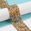 Natural Crazy Lace Agate Bead Strands G-A130-2mm-K10-4