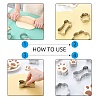 Tarnish Resistant 304 Stainless Steel Cookie Cutters DIY-E012-18-5