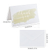CRASPIRE Envelope and Thank You Cards Sets DIY-CP0001-80-2