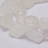 Raw Rough Natural Quartz Crystal Beads Strands G-F403-11-3