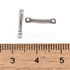 Non-Tarnish 304 Stainless Steel Connector Charms STAS-Q323-10P-3