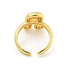 Brass Letter Open Cuff Rings for Women RJEW-G313-01R-G-3