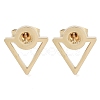 PVD Vacuum Plating 304 Stainless Steel Stud Earrings for Women EJEW-A048-34G-1