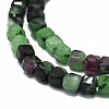 Natural Ruby in Zoisite Beads Strands G-E576-72-3