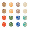 160Pcs 8 Colors Opaque Acrylic Beads SACR-PJ0001-03-11