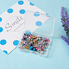 Boutigem 24Pcs 12 Styles Alloy Enamel Connector Charms FIND-BG0001-03-8