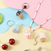 Fashewelry 32Pcs 16 Style Imitation Bubble Tea & Ice Cream Resin Pendants RESI-FW0001-07-6