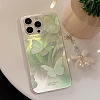 Summer Green Butterfly TPU Plastic Mobile Phone Cover PW-WG901B1-09-2