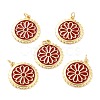 Real 18K Gold Plated Brass Pendants X-KK-L206-013G-02-1