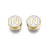 Alloy Enamel Beads ENAM-N052-006-01N-RS-2