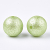 Acrylic Imitation Pearl Beads OACR-T013-01A-05-2