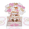 3D Pop Up Cake & Balloons Box Greeting Card AJEW-WH0258-100A-4