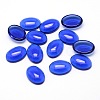 K9 Glass Cabochons Oval Flat Back Cabochons GGLA-L002D-05-2