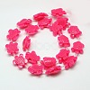 Synthetic Coral Beads Strands CORA-L020-D-10-2