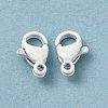 Spray Painted 304 Stainless Steel Lobster Claw Clasps STAS-R120-01B-01-3