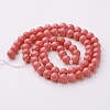 Natural Mashan Jade Round Beads Strands G-D263-10mm-XS18-5