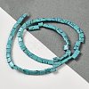Synthetic Turquoise Beads Strands G-F762-A02-01-2