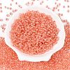 6/0 Transparent Inside Colours Glass Seed Round Beads SEED-N006-004J-2