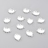 304 Stainless Steel Charms Cabochon Settings STAS-Y001-11S-1